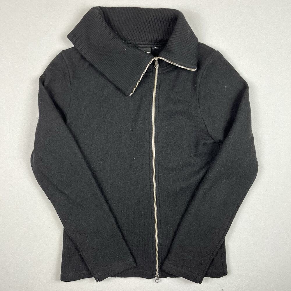 KUHL Women’s 100% Merino Wool Asymmetrical Jacket Size Medium Black